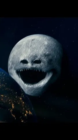 ai character: the moon background