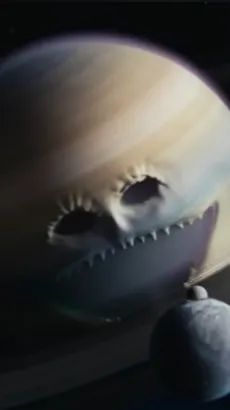 ai character: saturn background