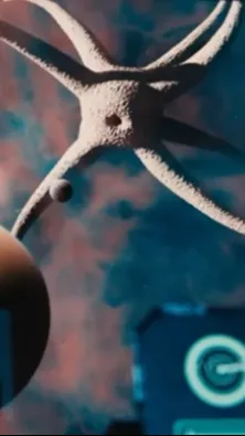 ai character: moon maker background