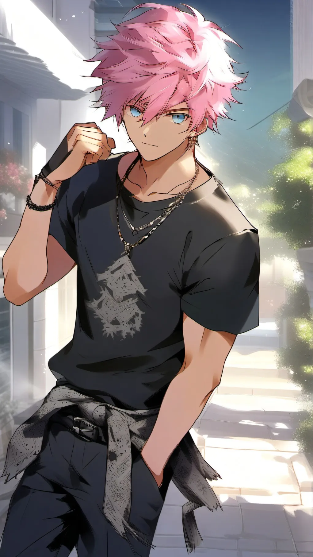 ai character: Kenji background