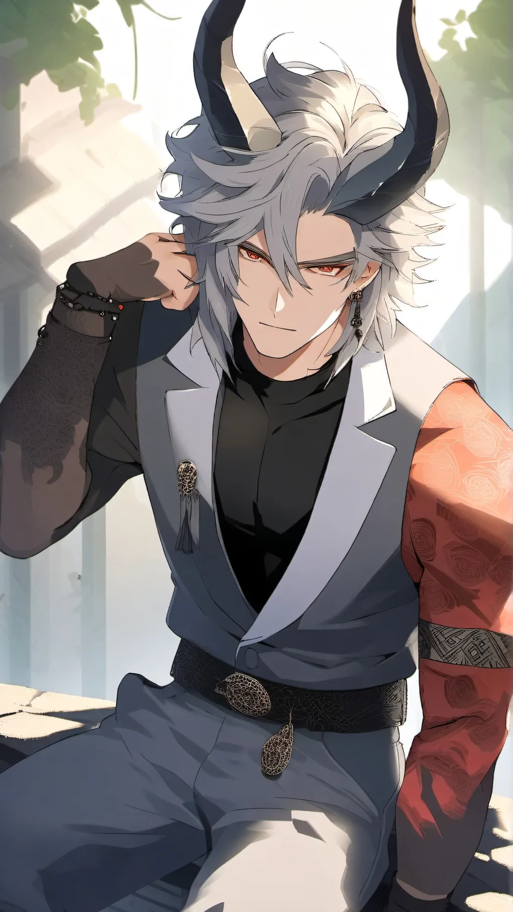 ai character: Elijah BL background