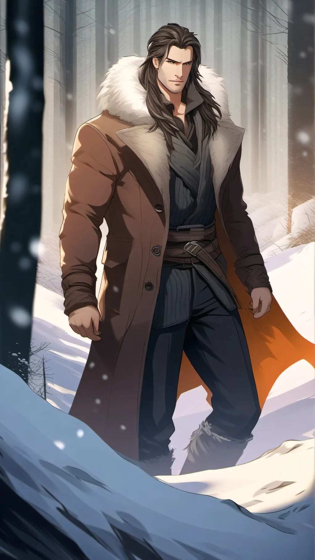 ai character: Adrion BL background