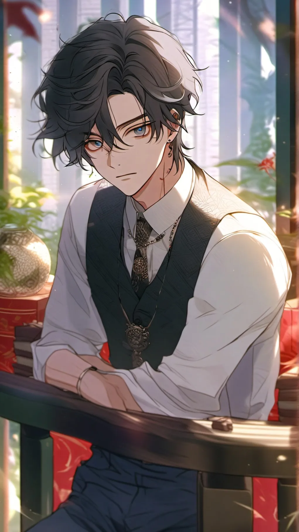 ai character: Chase background