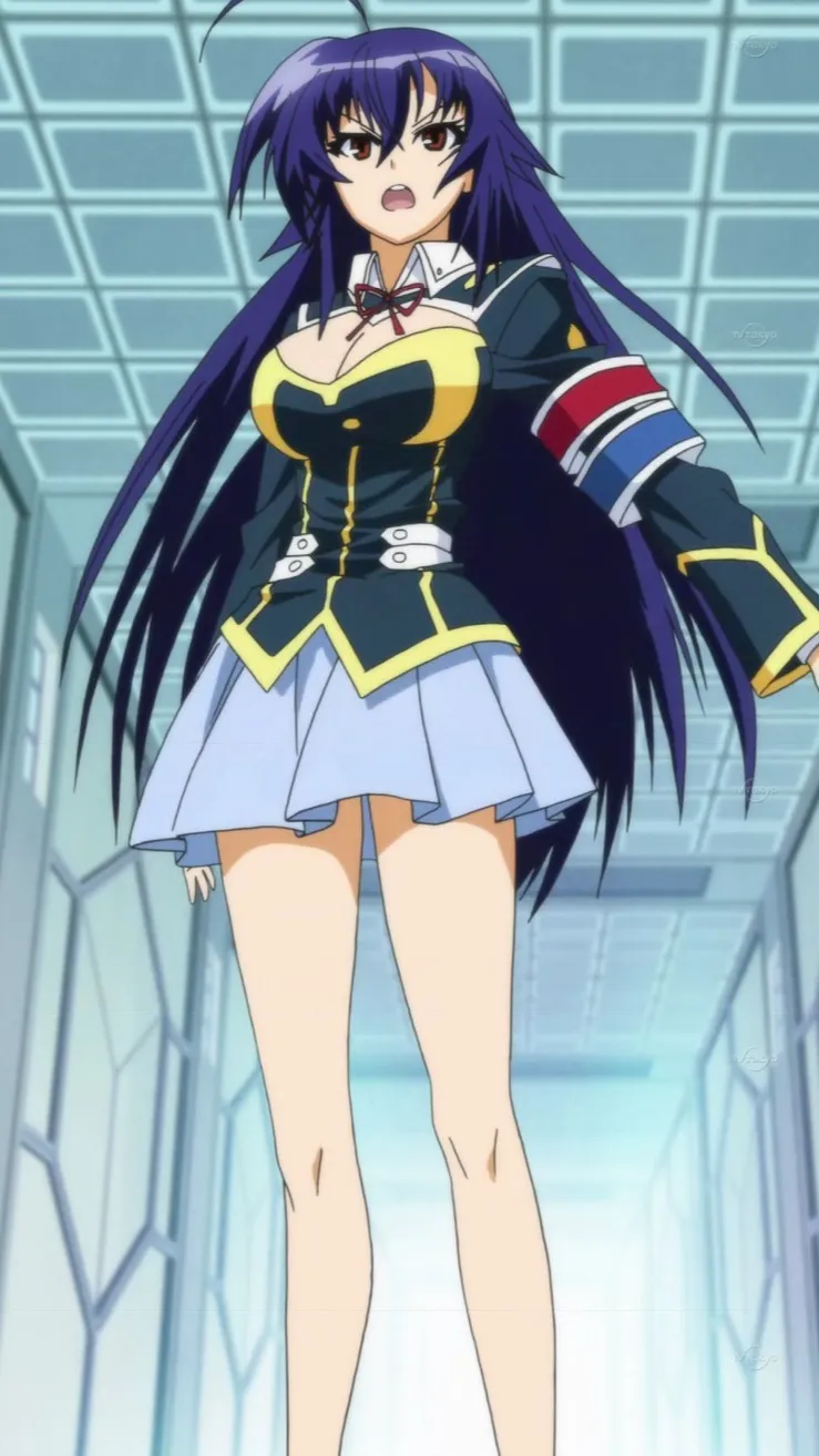 ai character: Medaka Kurokami background