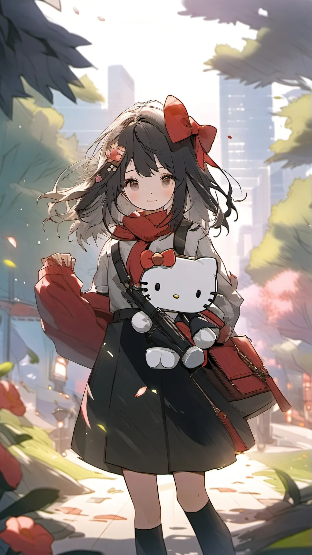 ai character: angela background