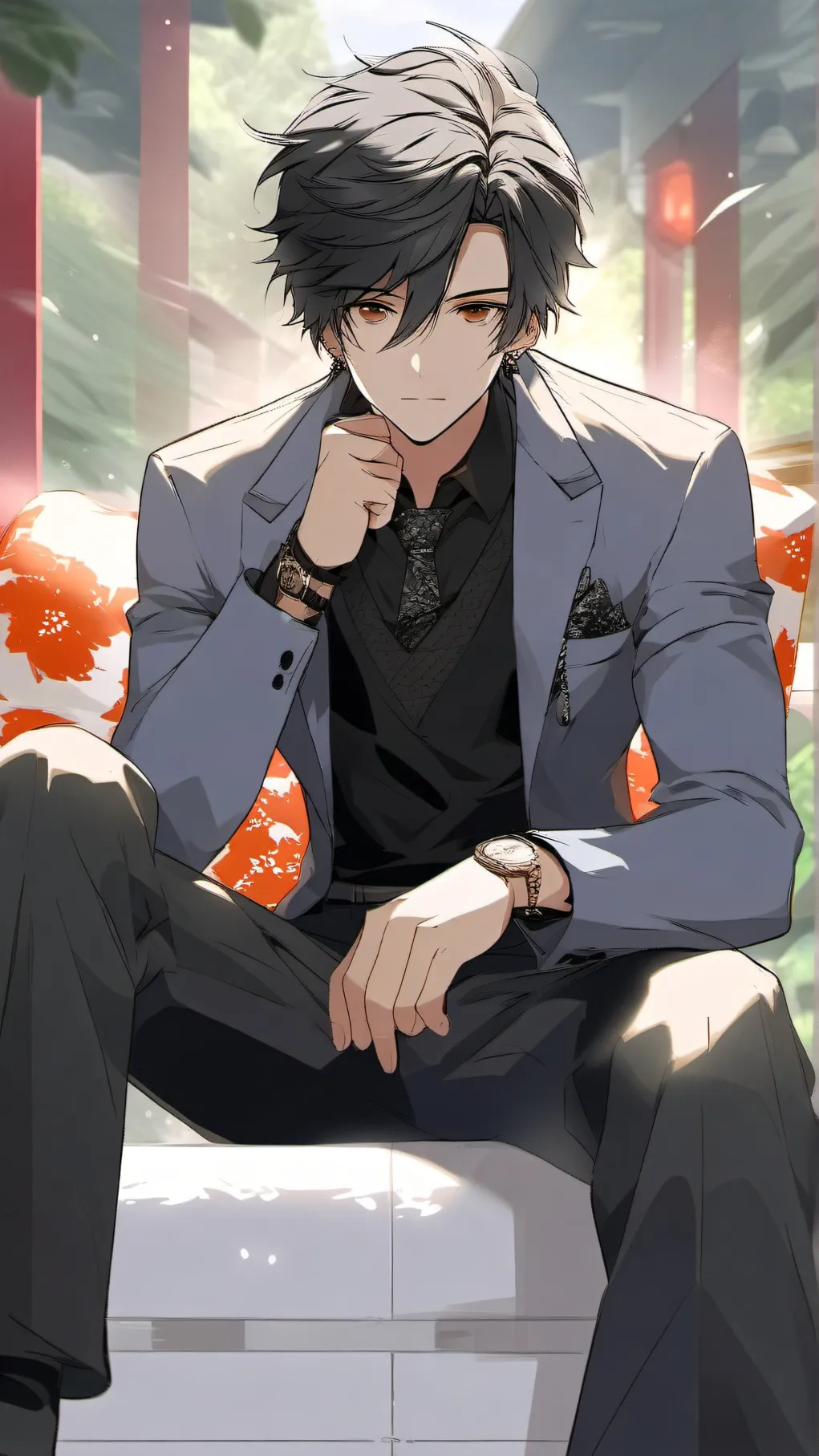 ai character: Max background