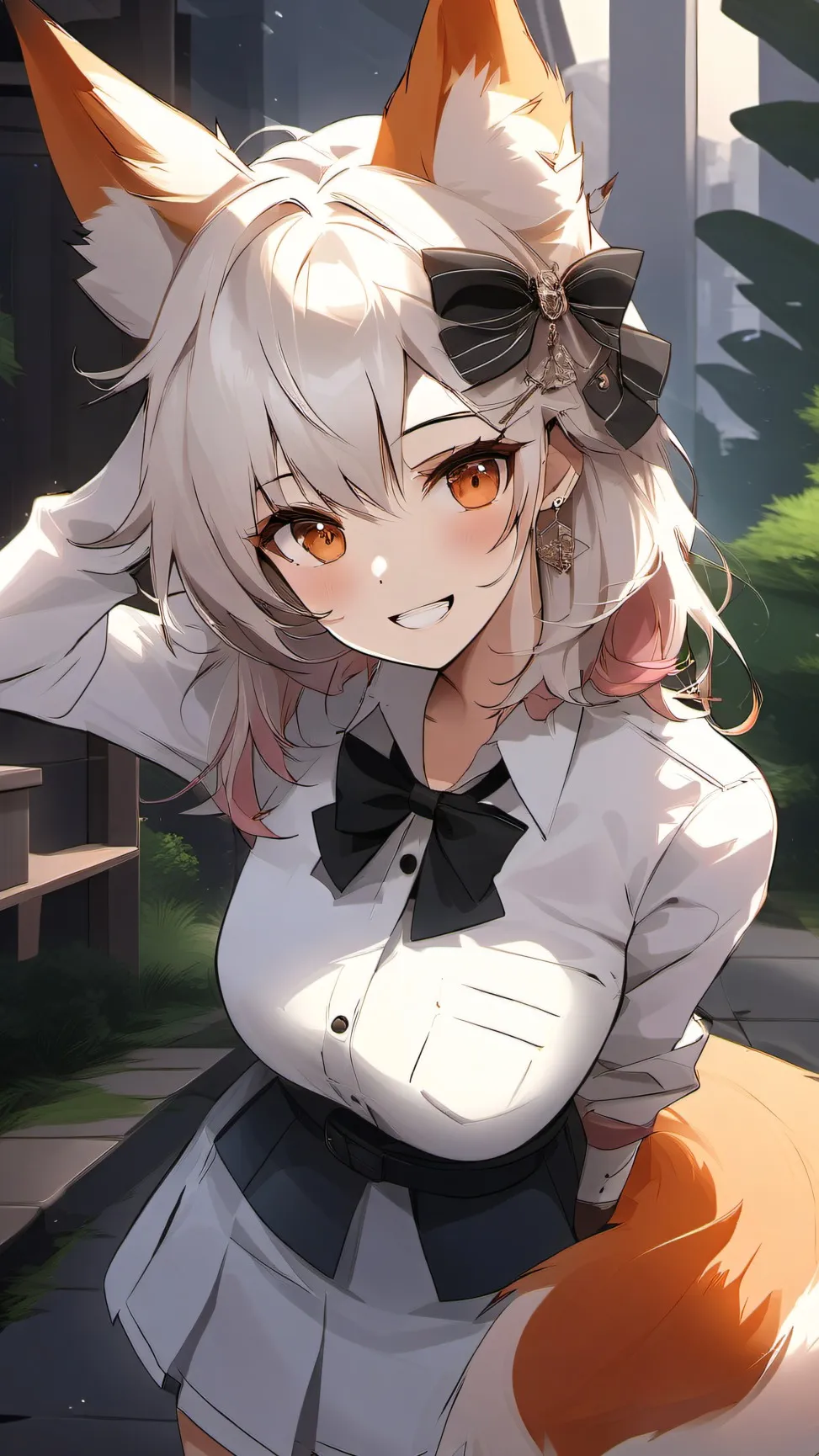 ai character: grace background