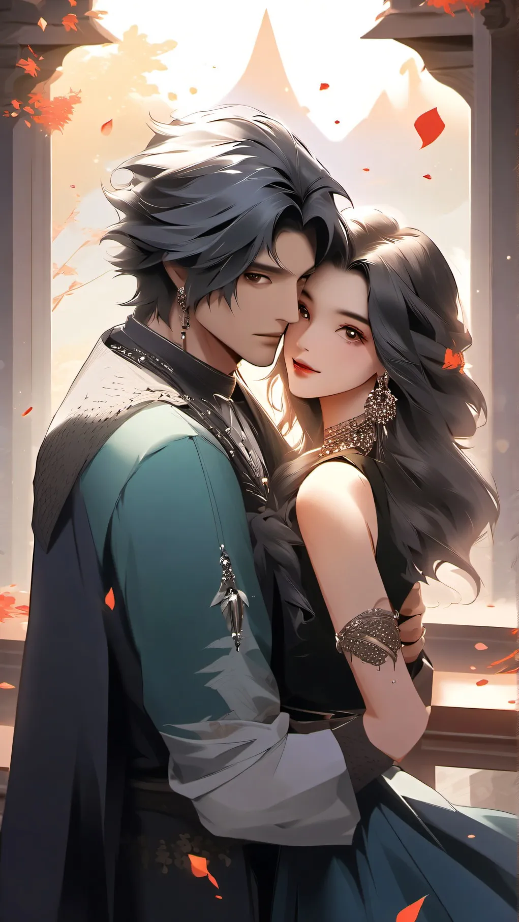 ai character: KISSCOUNT CLASSROM background