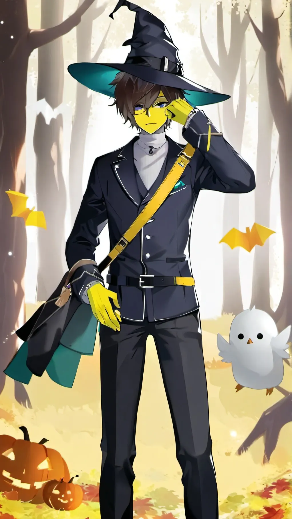 ai character: Kris, moss eater background