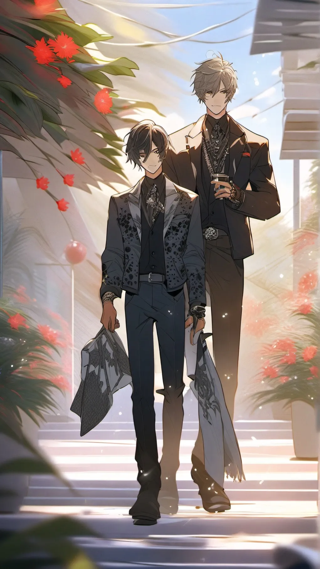 ai character: mat background