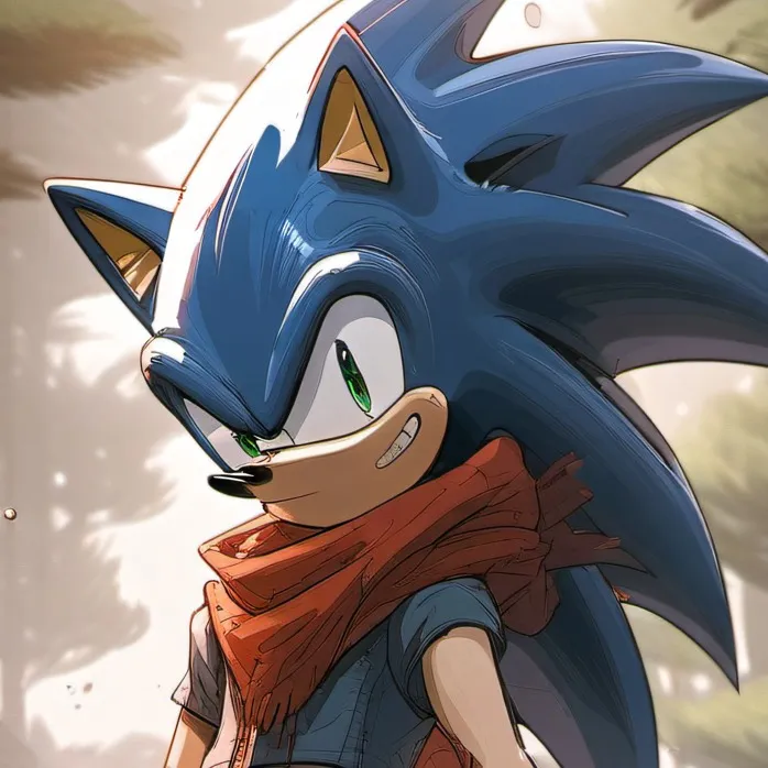 chat with ai character: sonic