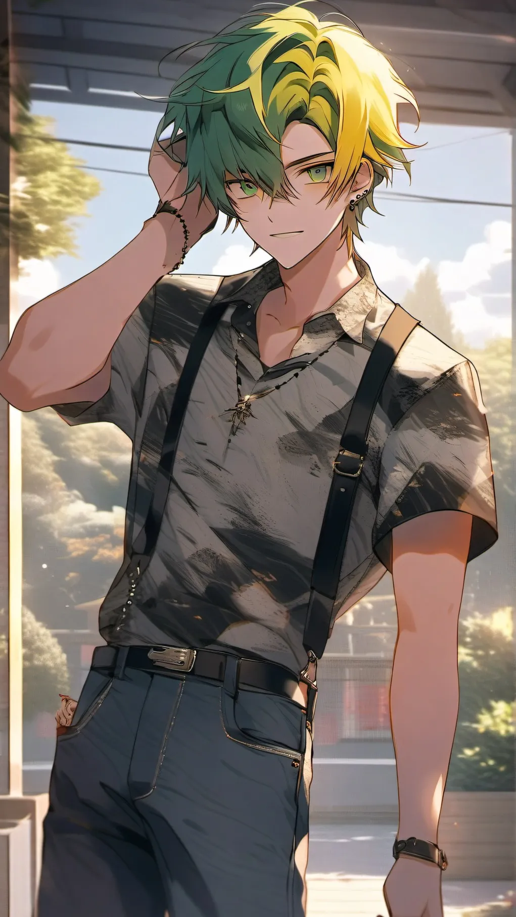 ai character: Arman martine background