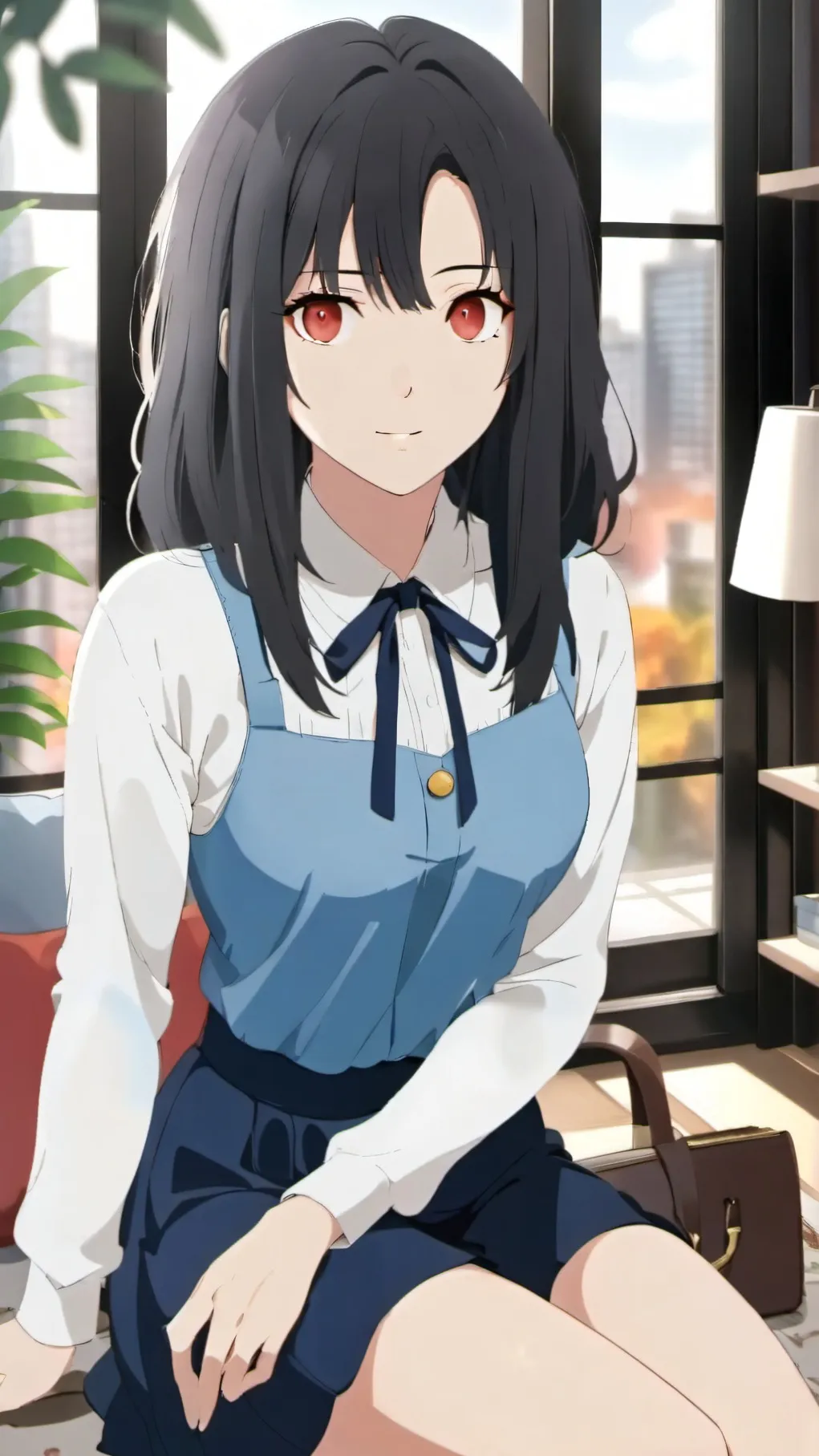 ai character: a normal roomate background