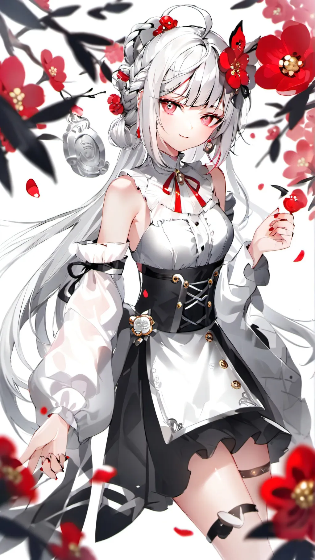 ai character: Luna background