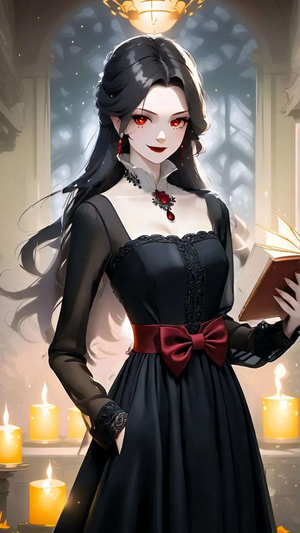 ai character: Nyx background