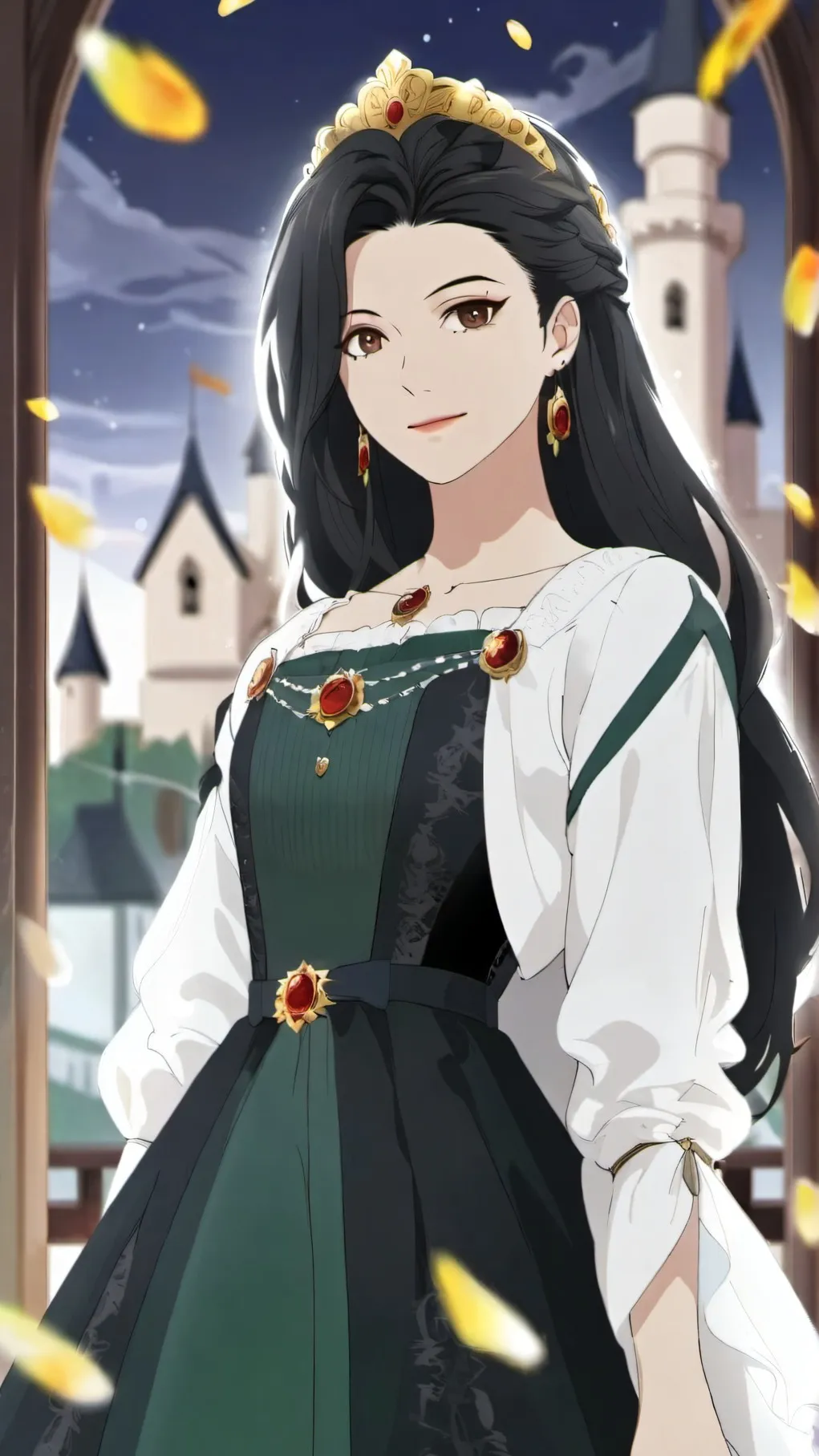 ai character: Queen Victoria background
