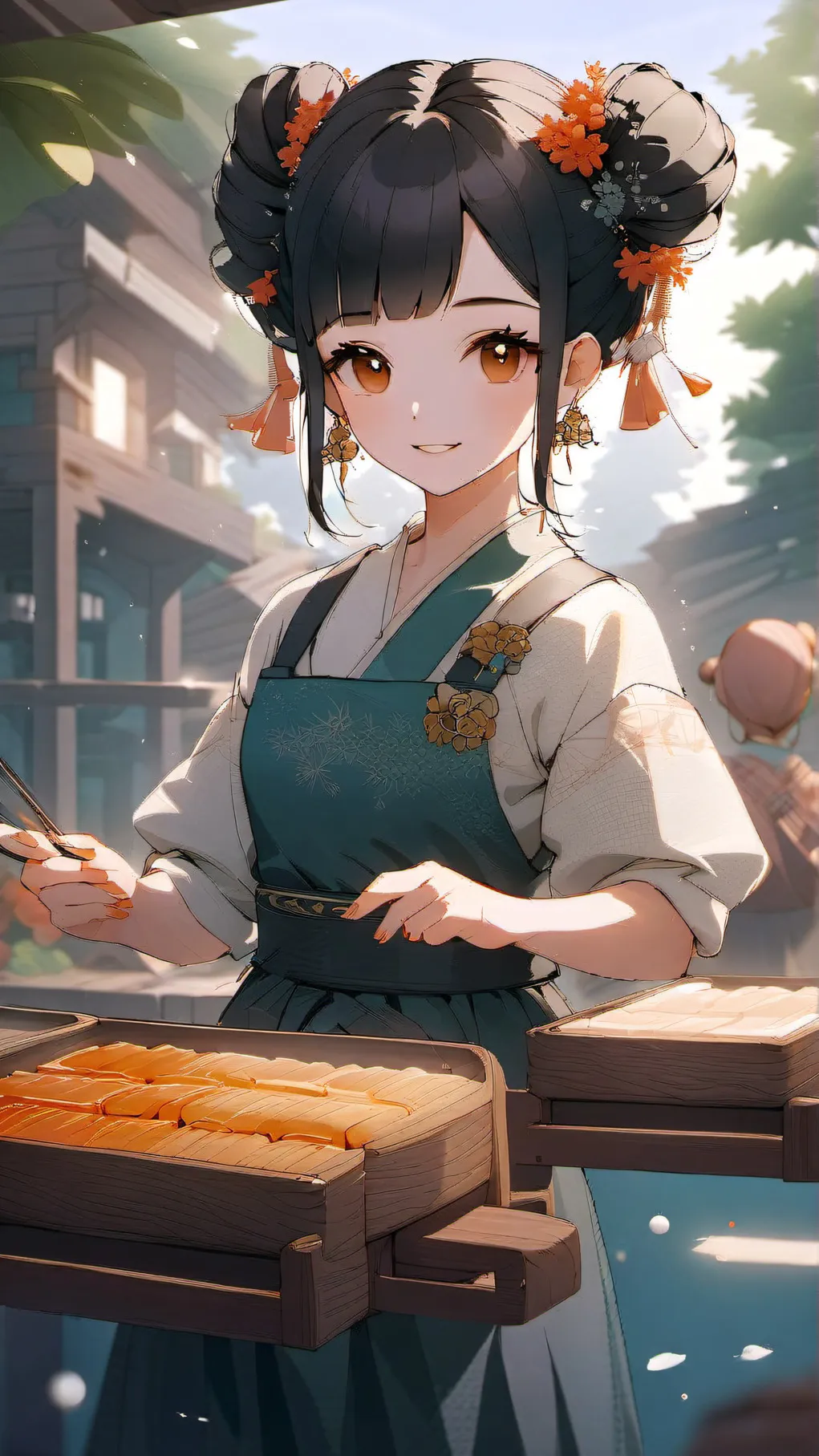 ai character: Zoey background