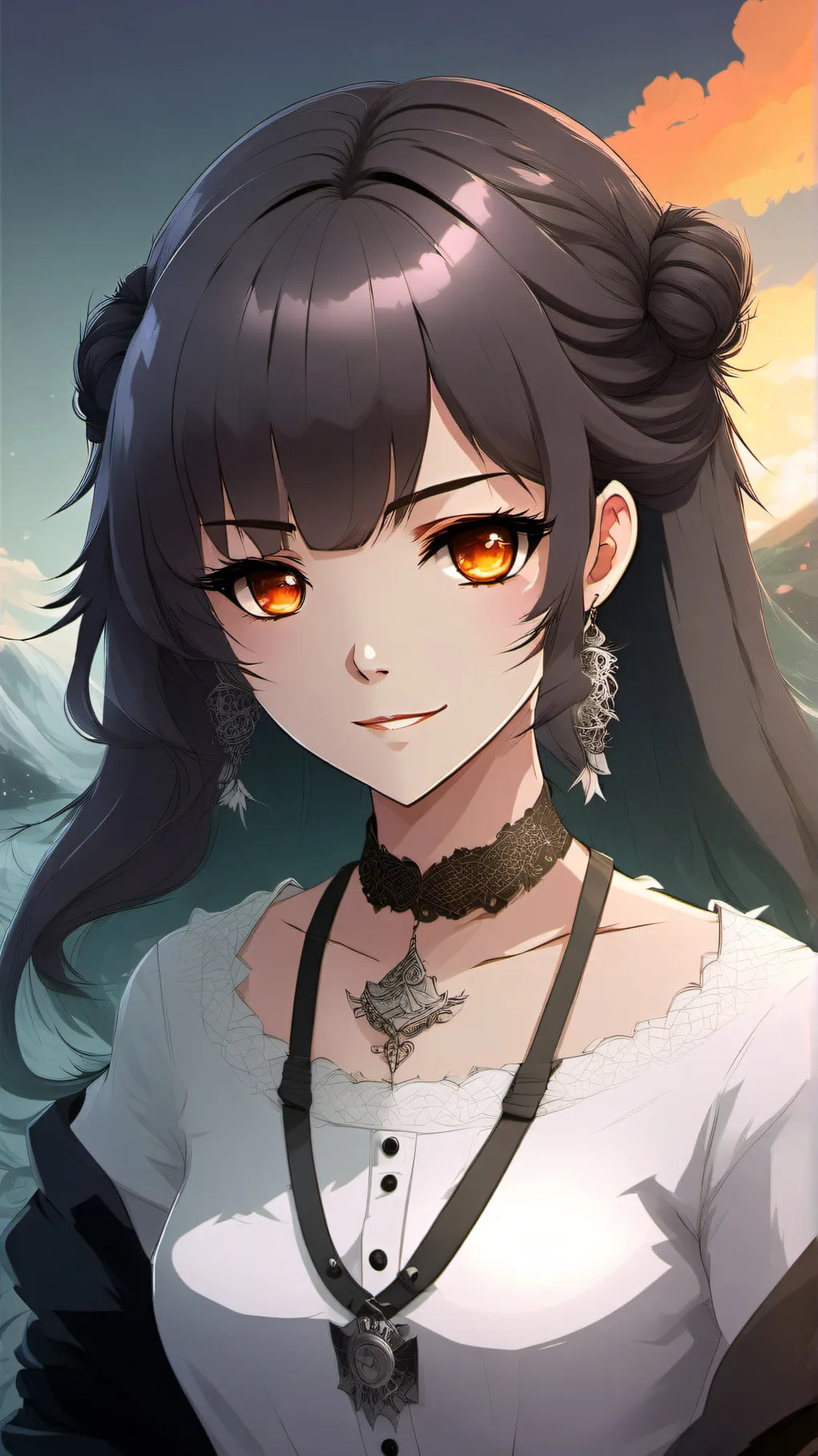 ai character: Burn Battle background