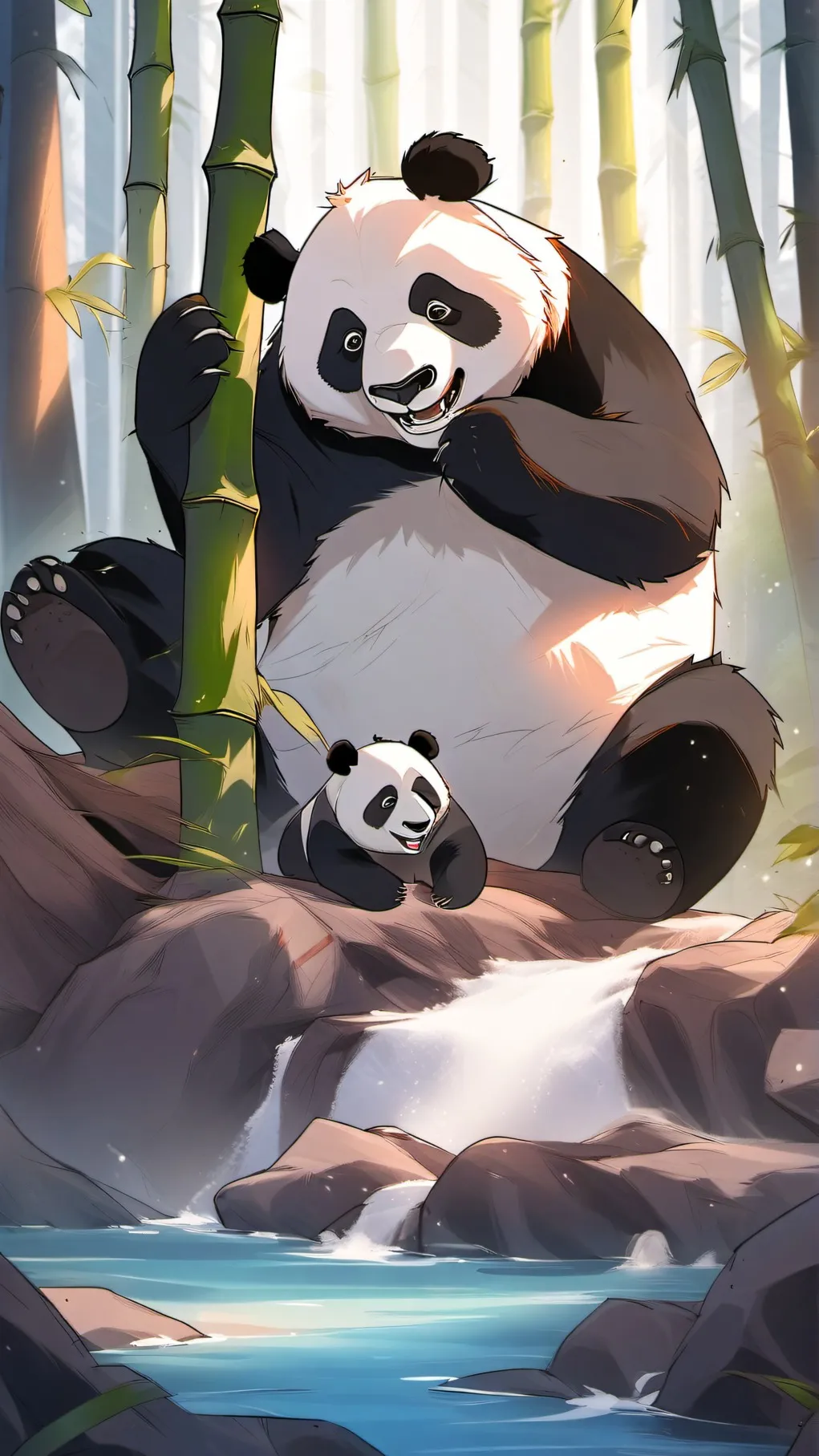 ai character: Sprunki  background