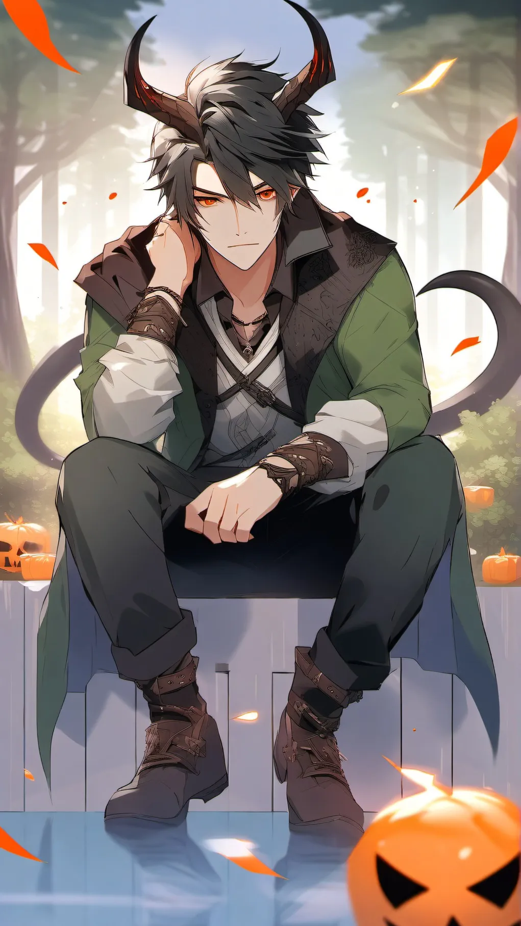 ai character: Neo background