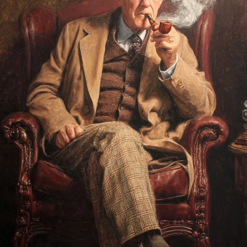 chat with ai character: Conan Doyle Pipe