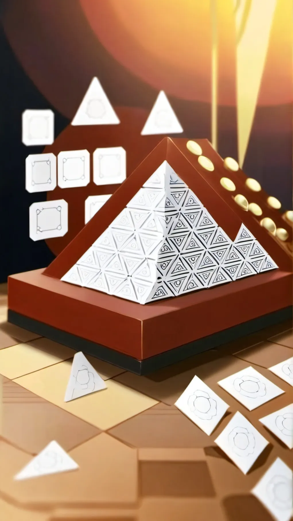 ai character: Fonn Triagram background