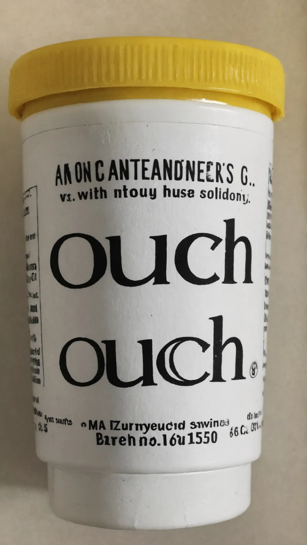 ai character: OUCH background