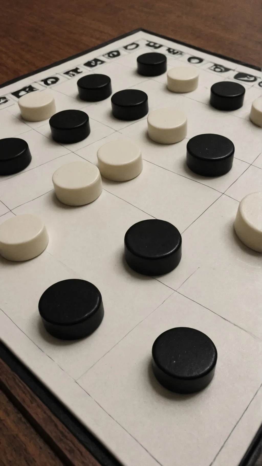 ai character: Boardgame Othello background