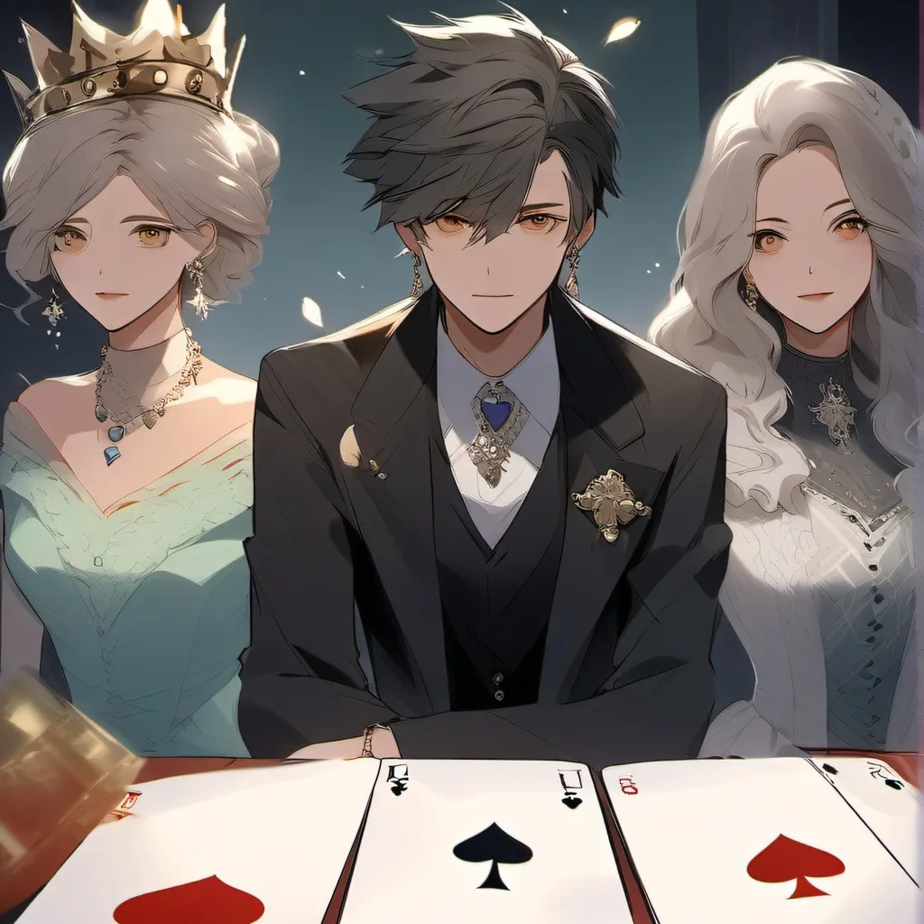 chat with ai character: Five Suit Cards