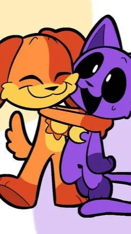 ai character: Catnap X Dogday background