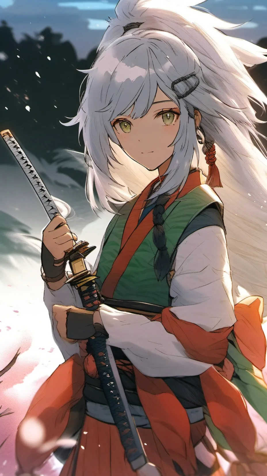 ai character: Yukiko Uki background