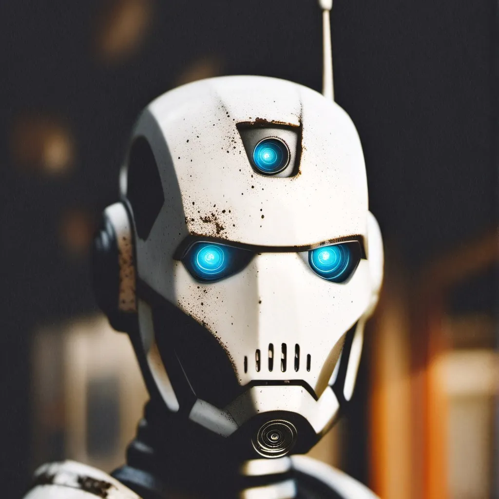 chat with ai character: Random robot