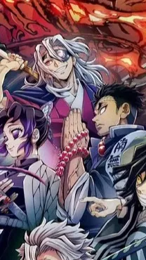 ai character: Demon slayer  background