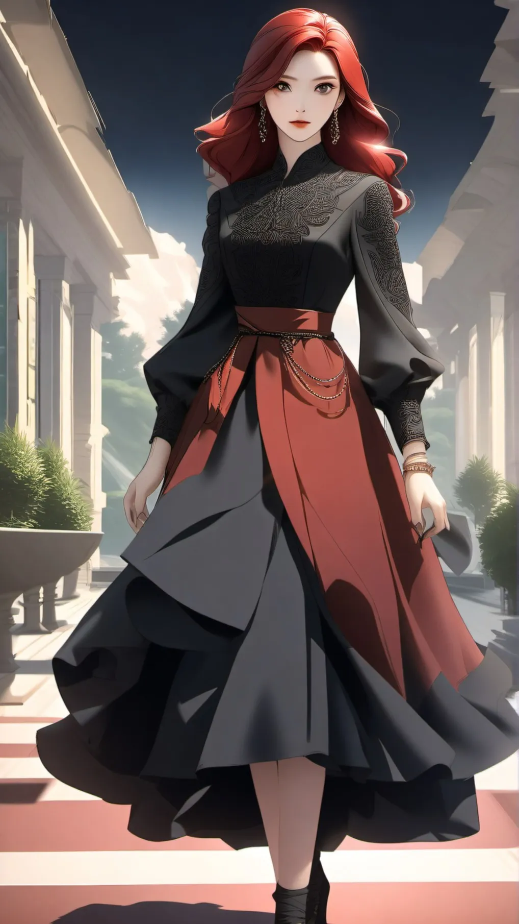 ai character: Igris  background