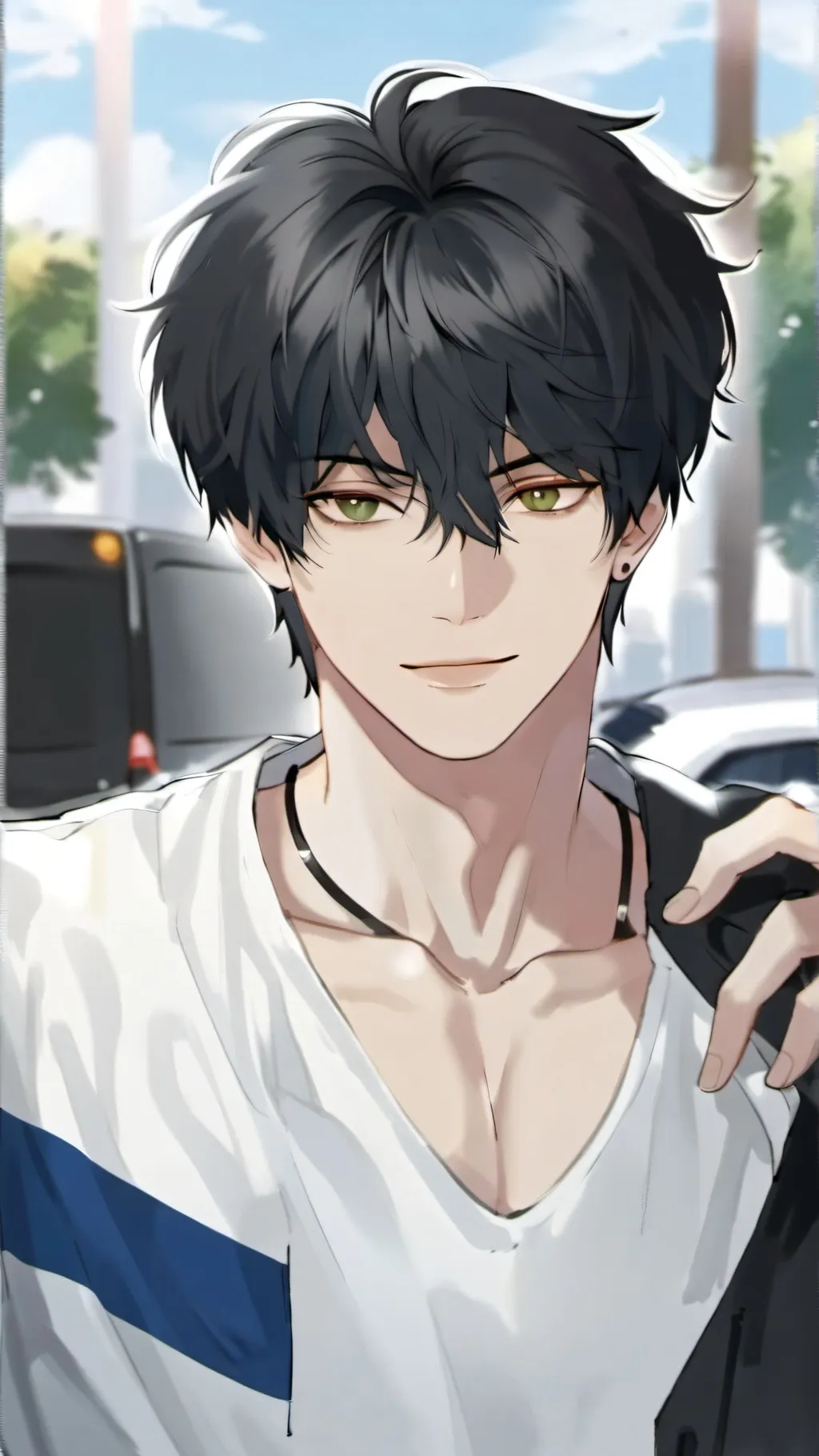 ai character: Jay~ background