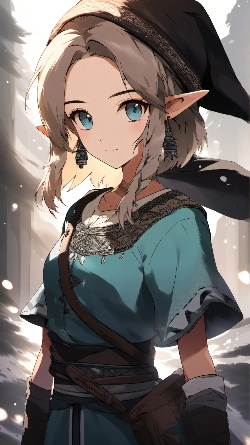 ai character: Zelda background