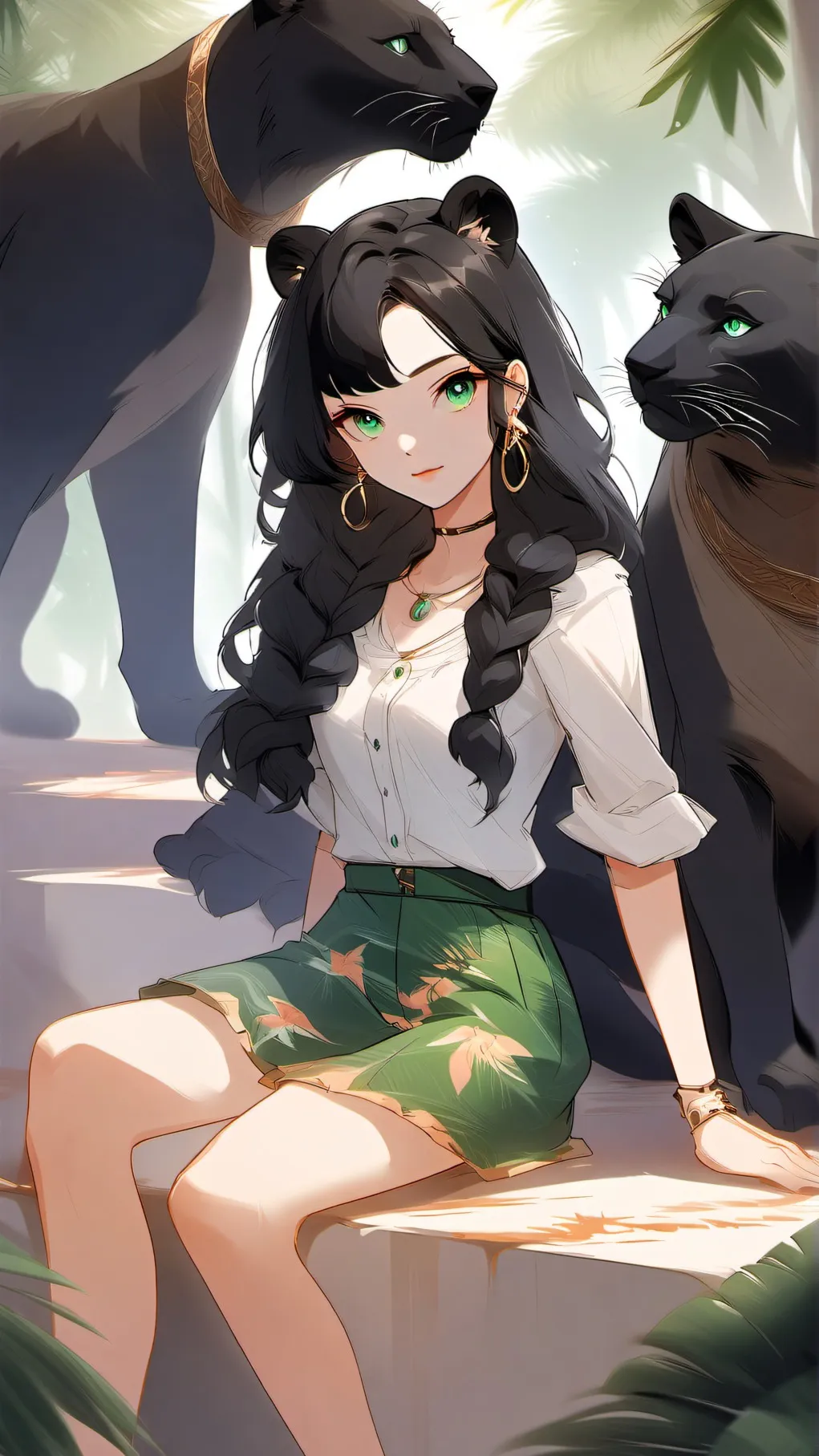 ai character: Lilly  background