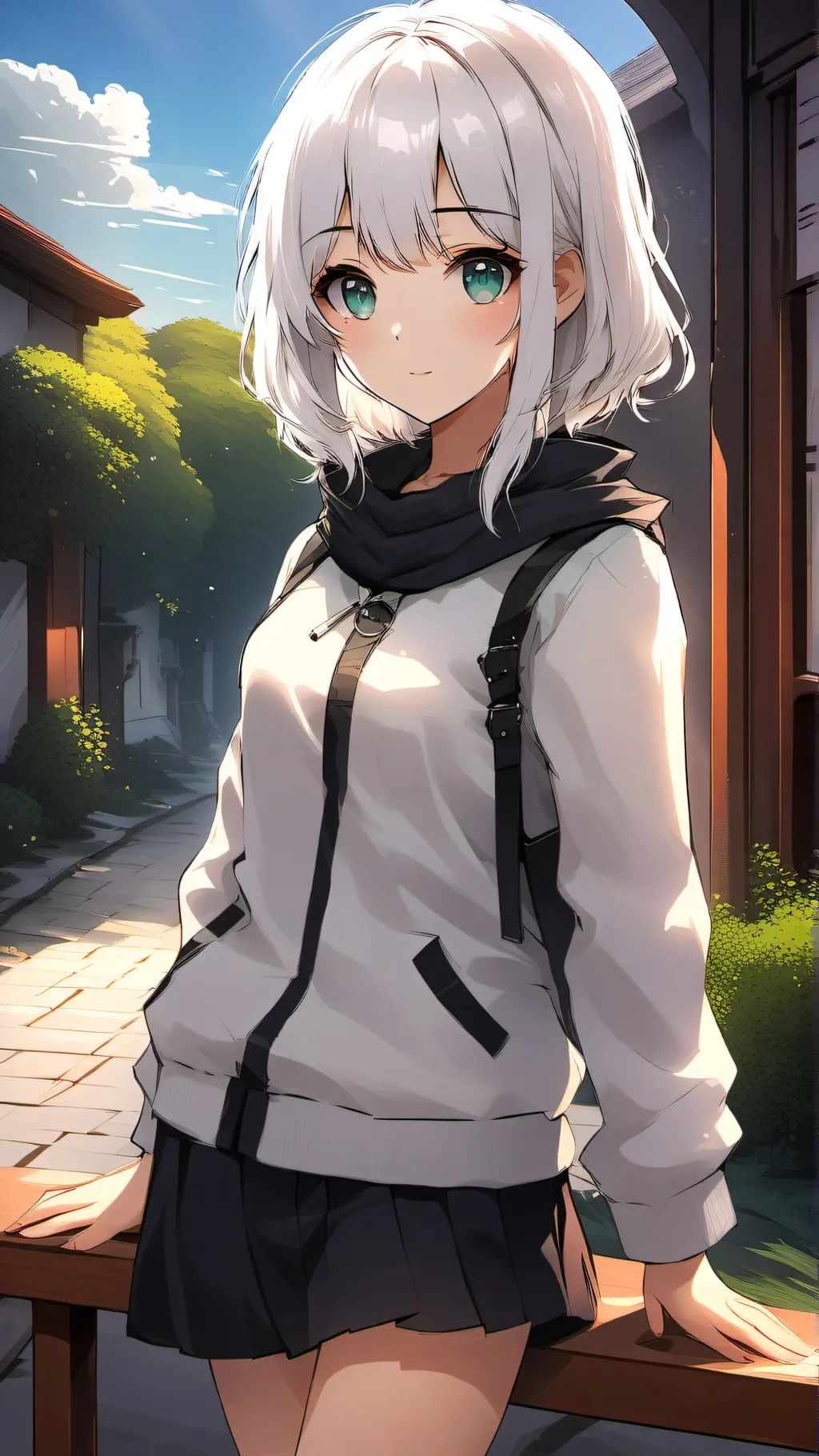 ai character: emily background