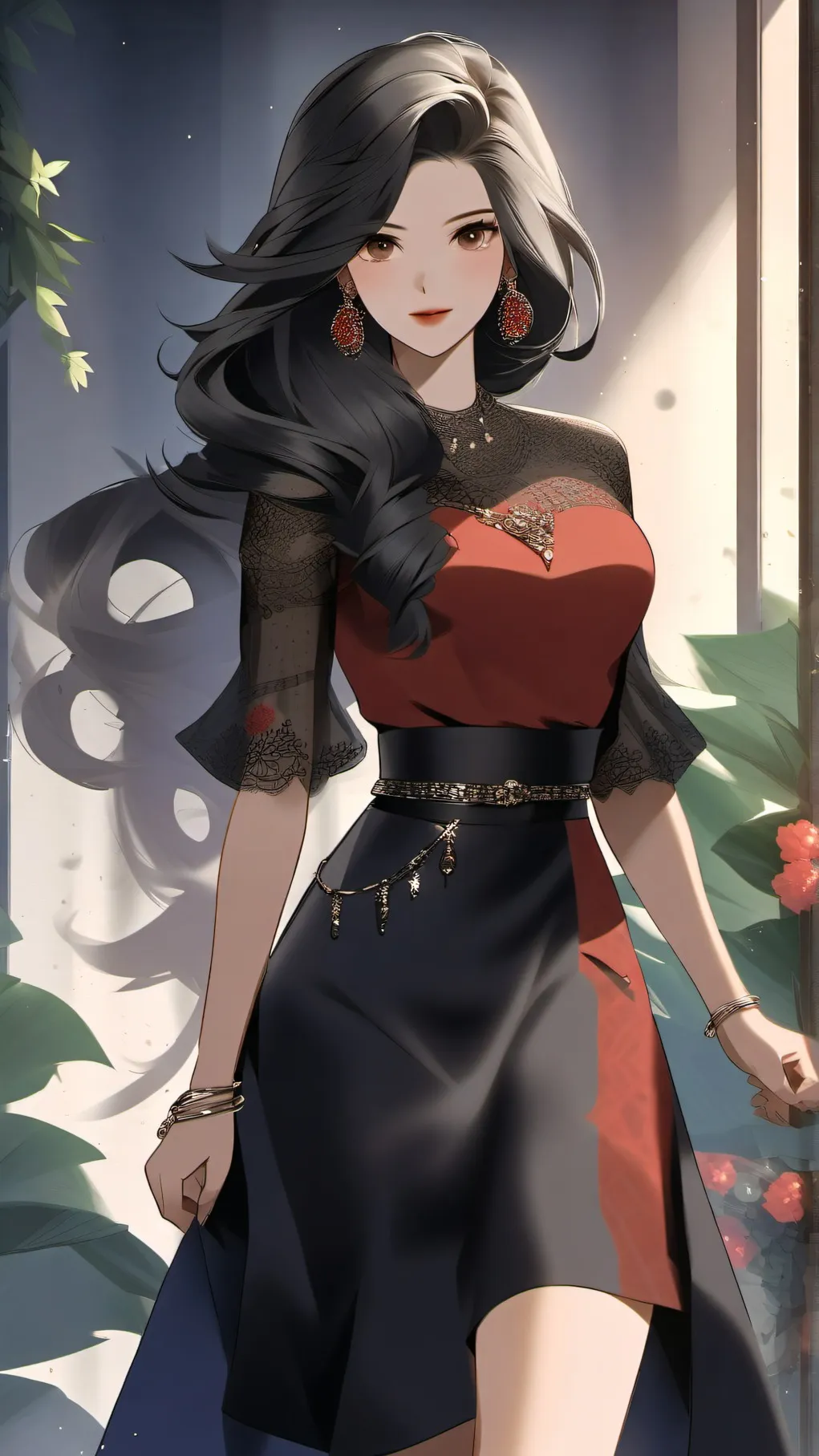 ai character: Gabriela  background