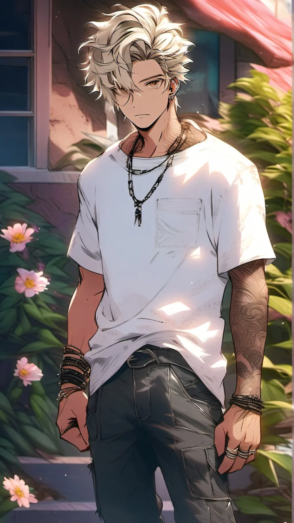 ai character: Rowan Vale background