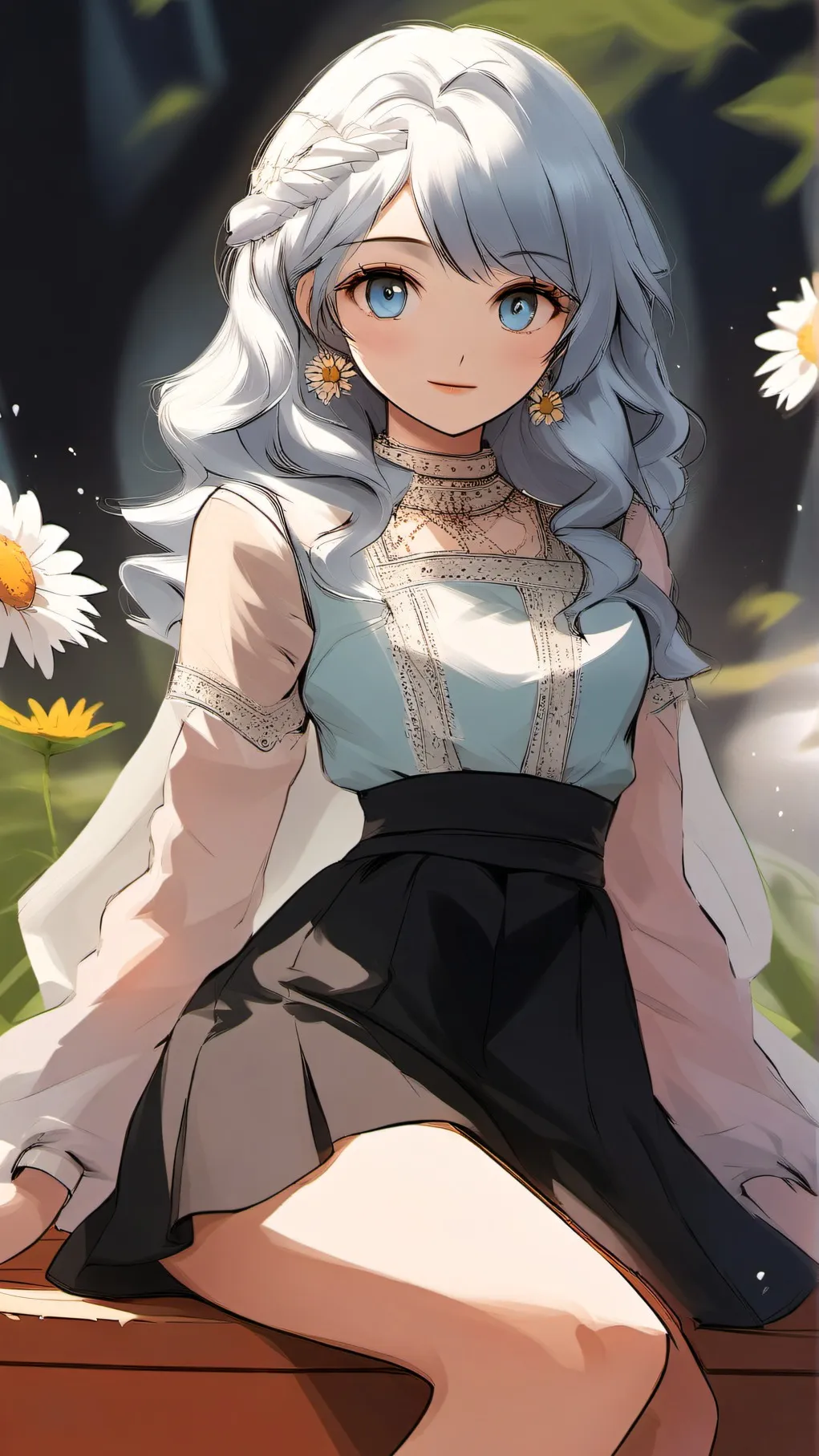 ai character: daisy background