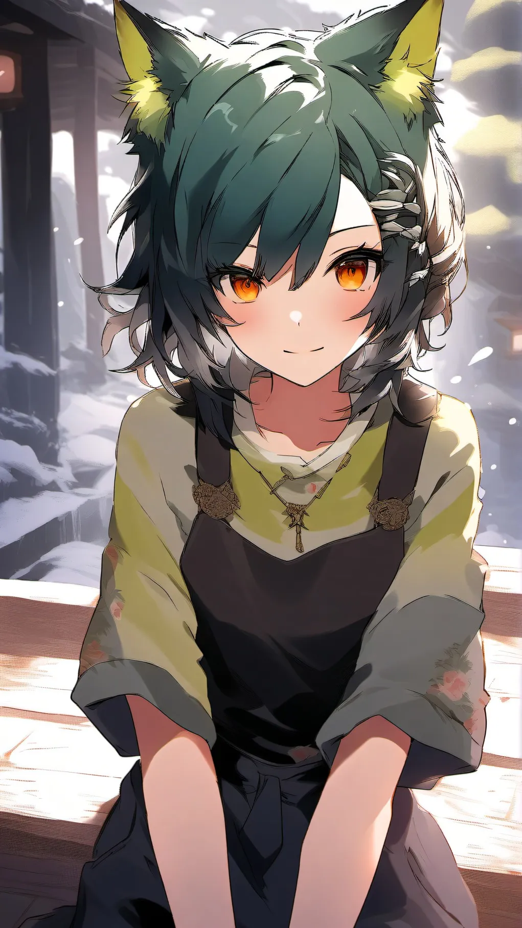 ai character: Esmeralda background