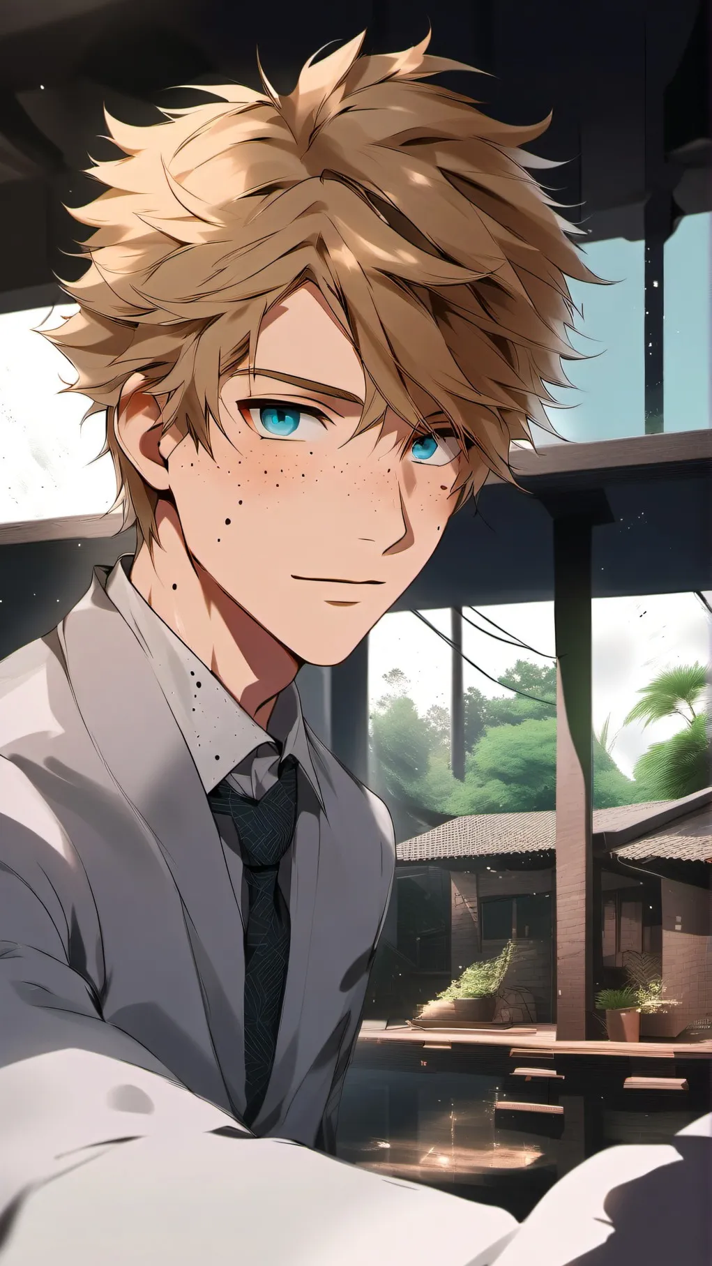 ai character: Destry background