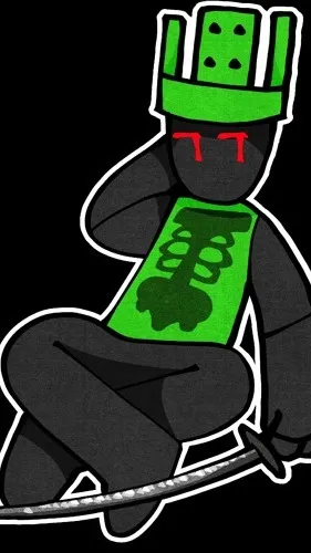 ai character: 1x1x1x1 background