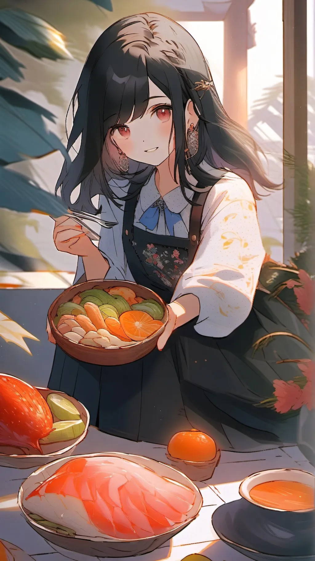 ai character: Sophia background