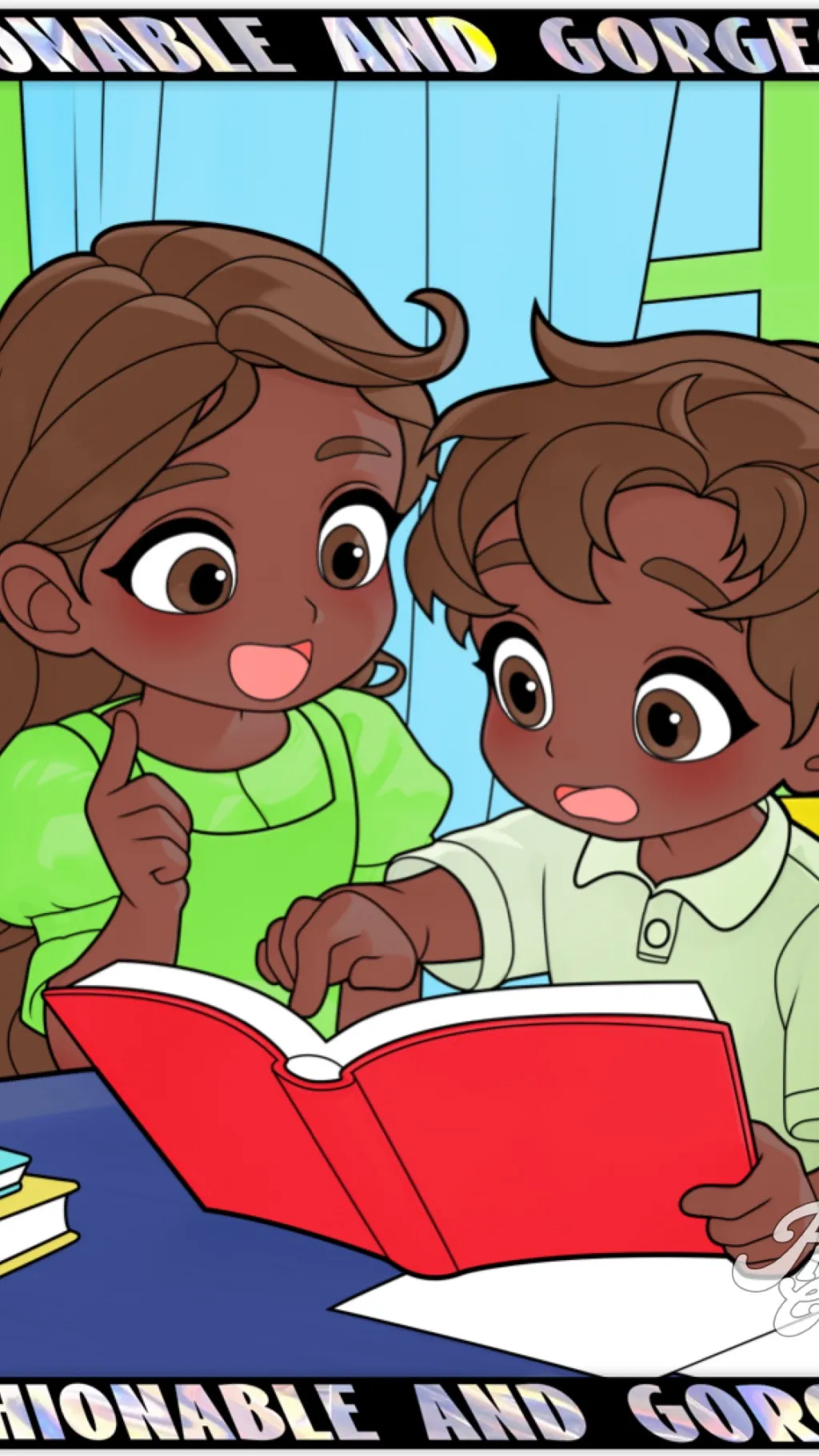 ai character: Mean older sis background