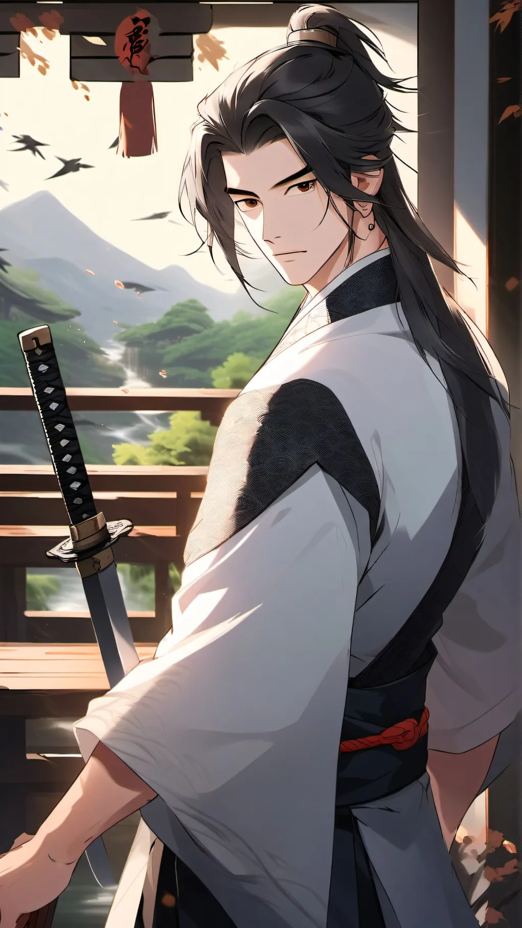 ai character: juda asian fighter background