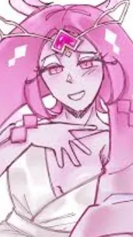 ai character: esc but she sad background