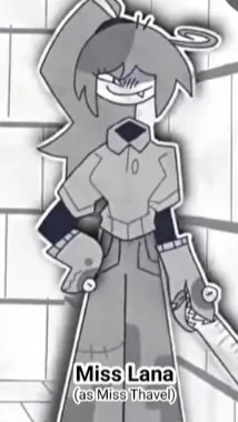 ai character: Miss lana background