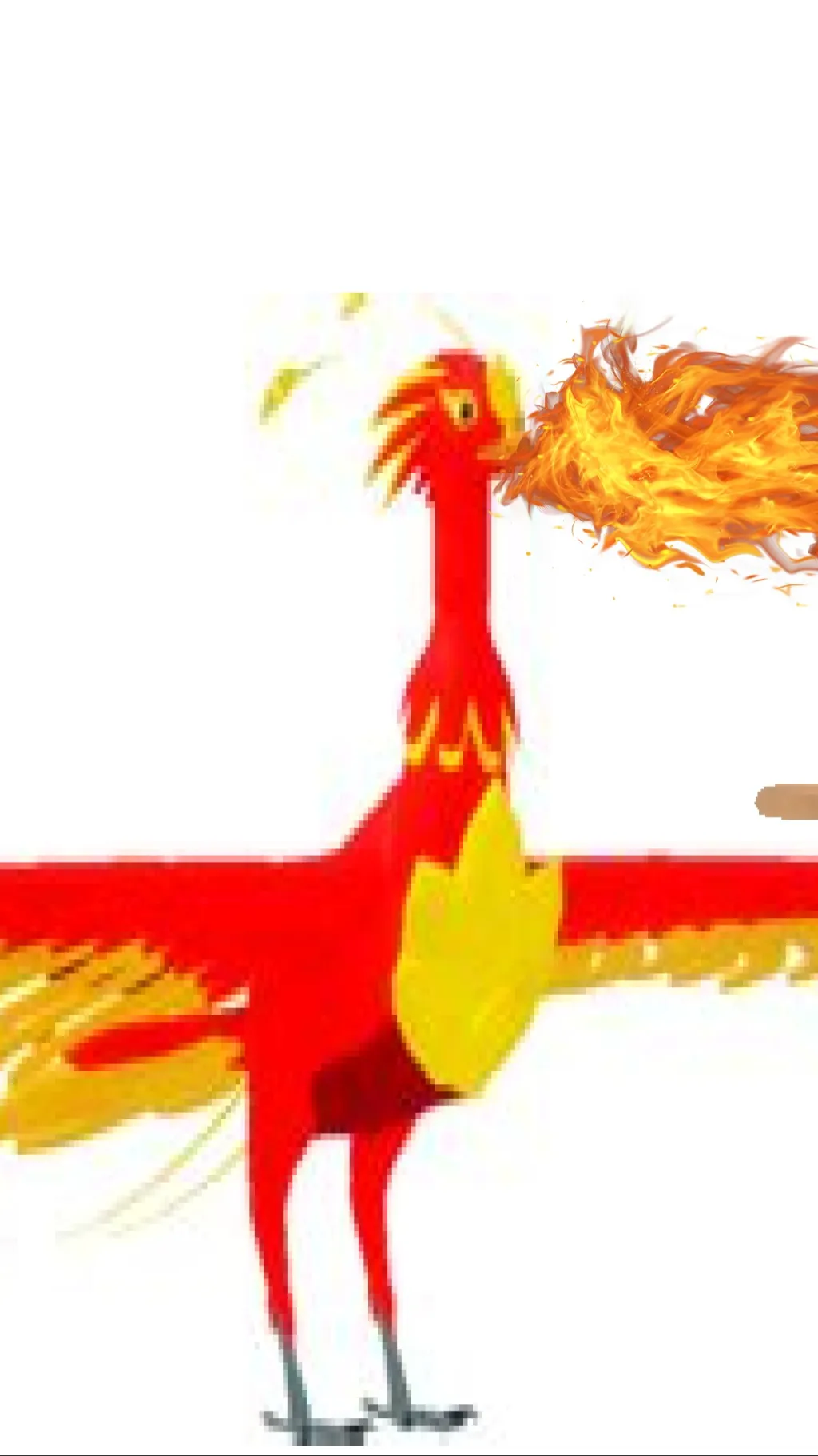 ai character: Elemental birds.?! background